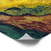 Poster Vincent van Gogh - Wheatfield with Crows (Coin)