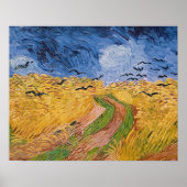 Poster Vincent van Gogh | Wheatfield with Crows, 1890 (Devant)
