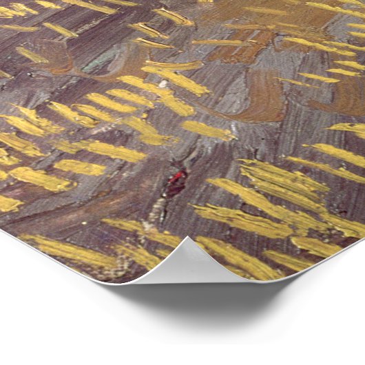 Poster Vincent van Gogh | Wheatfield with Sparades, 1888 (Coin)