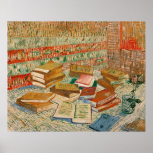Poster Vincent van Gogh   Yellow Books, 1887
