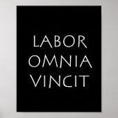 Poster Vincit de la société du travail (Devant)