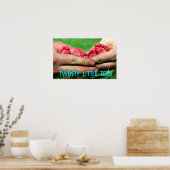 Poster vingt petits orteils (Cuisine)