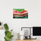 Poster vingt petits orteils (Bureau à domicile)