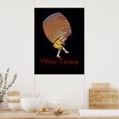 Poster Vino Baril de vin Modifier (Cuisine)