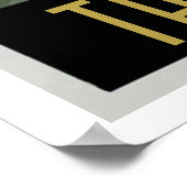 Poster Vino- Vin Merlot Posters, personnalisation (Coin)