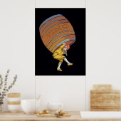 Poster Vino Vine Barrel (Cuisine)