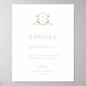 Poster Vins intemporels Cimier beige Favoriser Signal (Devant)