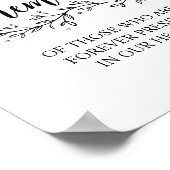 Poster Vins Rustiques Mariage En Symbole Mémoire Amoureux (Coin)