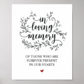 Poster Vins Rustiques Mariage En Symbole Mémoire Amoureux (Devant)