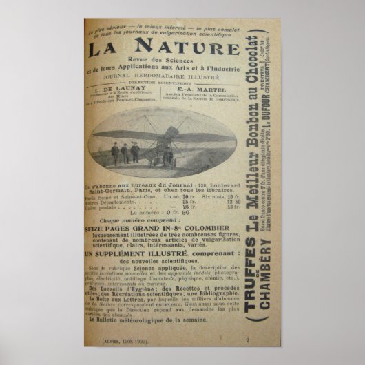 Poster vintage (Devant)