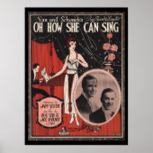 Poster vintage (Devant)