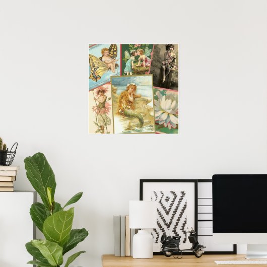 Poster vintage (Bureau à domicile)