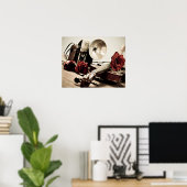 Poster Vintage (Bureau à domicile)