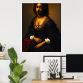 Poster Vintage (Bureau à domicile)