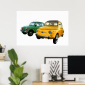 Poster Vintage (Bureau à domicile)