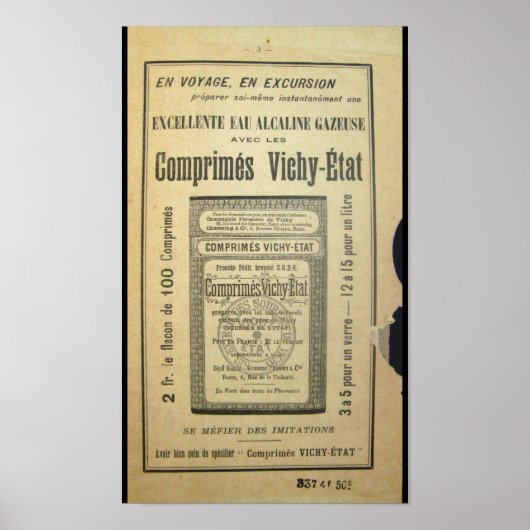 Poster vintage (Devant)