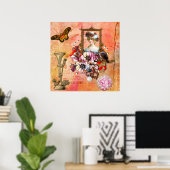 Poster Vintage (Bureau à domicile)
