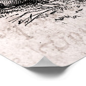 Poster Vintage 1800 Panama Canal Modèle ferroviaire (Coin)