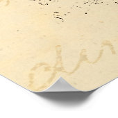 Poster Vintage 1800s Grande vache hollandaise Vaches rétr (Coin)