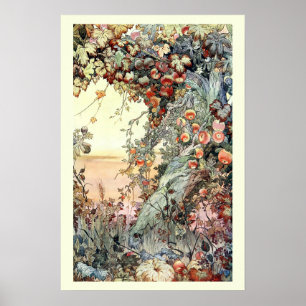 Poster Vintage (1893) Fruits de la Terre