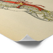 Poster Vintage 1898 Nerve Sympathique Anatomique Impressi (Coin)