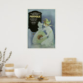 Poster Vintage 1920's Imprimer Publicité Femme Frivole Pa (Cuisine)