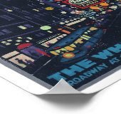 Poster Vintage 1920's Times Carré Posterette (Coin)