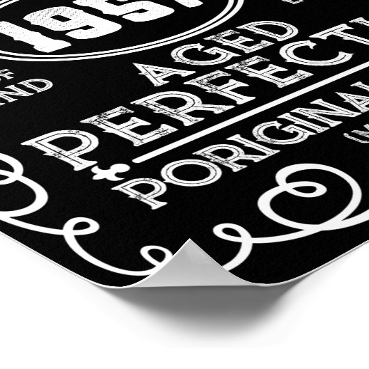 Poster Vintage 1957 (Coin)