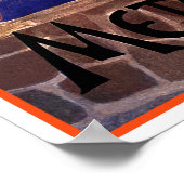 Poster vintage à bicyclette : Météo Cycles (Coin)