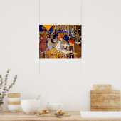 Poster Vintage Absinthe Berthelot (Cuisine)