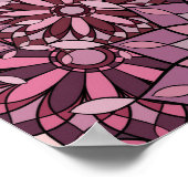 Poster Vintage abstract background. Mandala style. seamle (Coin)