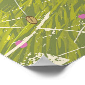 Poster vintage africain Big Cat (Coin)