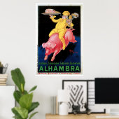 Poster vintage Alhambra - à partir de 11.20 (Bureau à domicile)