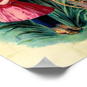 Poster vintage Alice In Wonderland (Coin)