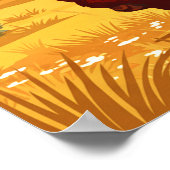 Poster Vintage Amarillo Texas (Coin)