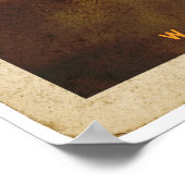 Poster vintage American Cowboy (Coin)