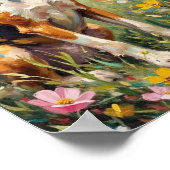 Poster Vintage American Foxhound Easter Art (Coin)