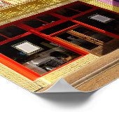 Poster vintage American Scenery (Coin)