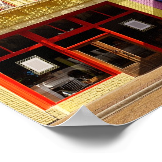 Poster vintage American Scenery (Coin)