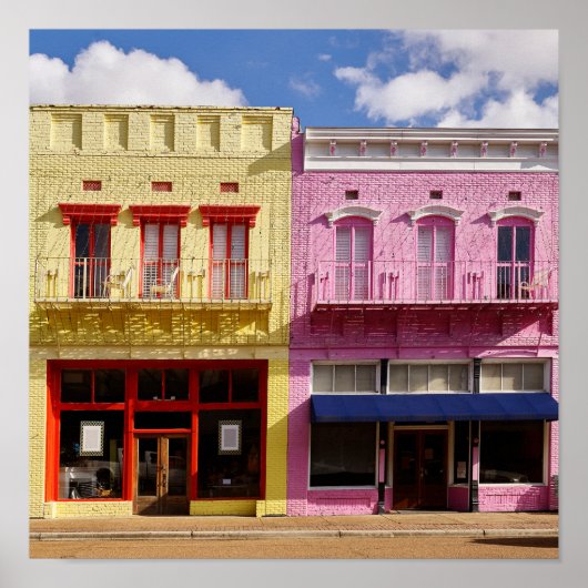 Poster vintage American Scenery (Devant)