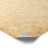 Poster Vintage American Zia Symbol – Distressed Southwest (Coin)