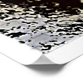 Poster vintage Angélique Statue Face Grunge (Coin)