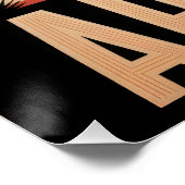 Poster Vintage Arizona Desert Sunset Cactus Landscape (Coin)