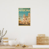 Poster vintage Arizona Travel (Cuisine)