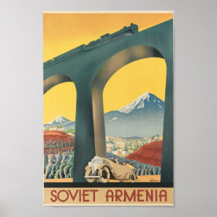 Poster Vintage Arménie