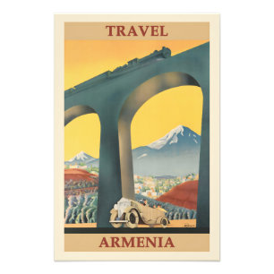 Poster vintage arménien