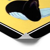 Poster vintage Art déco français 3 Casquettes (Coin)