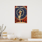 Poster Vintage Art Deco - Para Todos - Flapper (Cuisine)