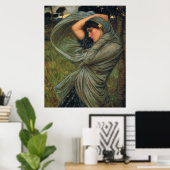 Poster Vintage Art John William Waterhouse (Bureau à domicile)