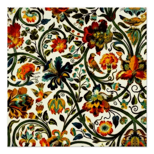 Poster Vintage Art Nouveau Charles Cicadas Motif (Devant)